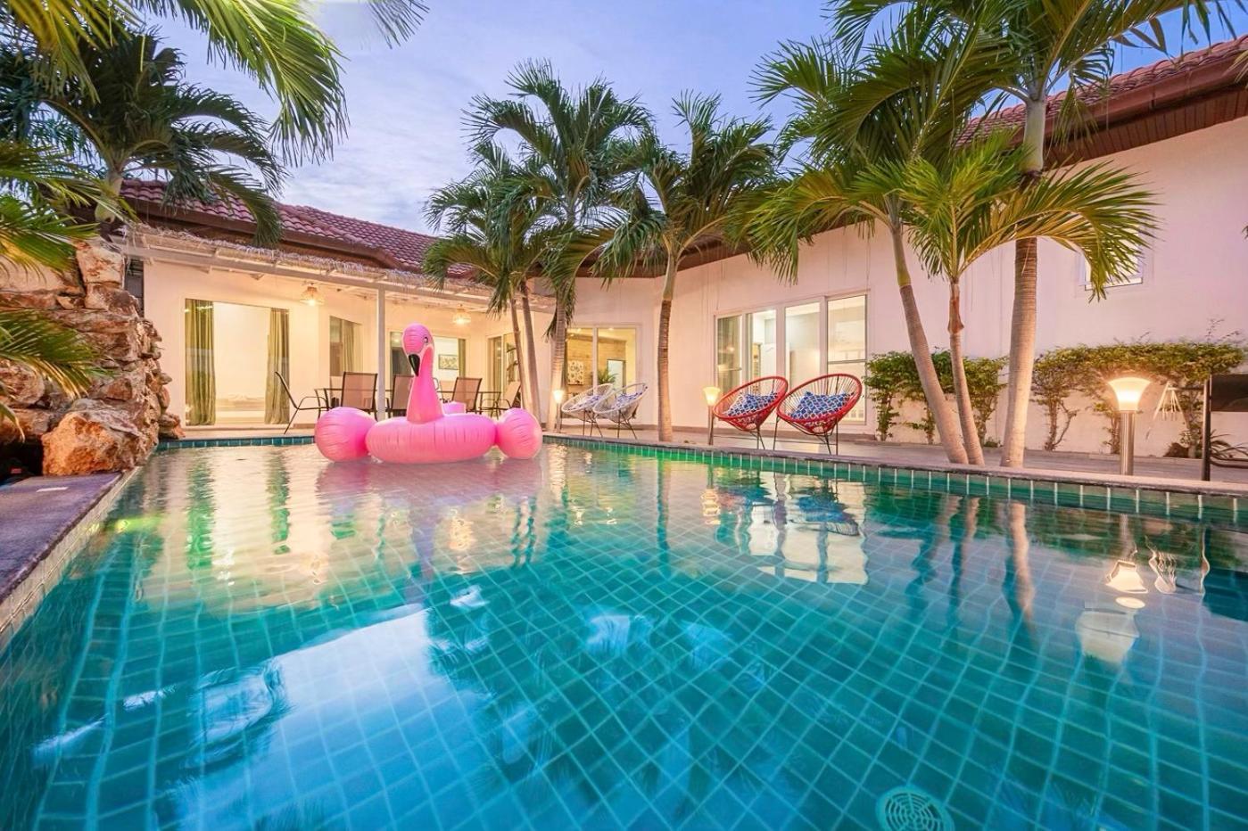 Majestic Residence Pool Villa 4 Bedrooms Private Beach باتايا المظهر الخارجي الصورة