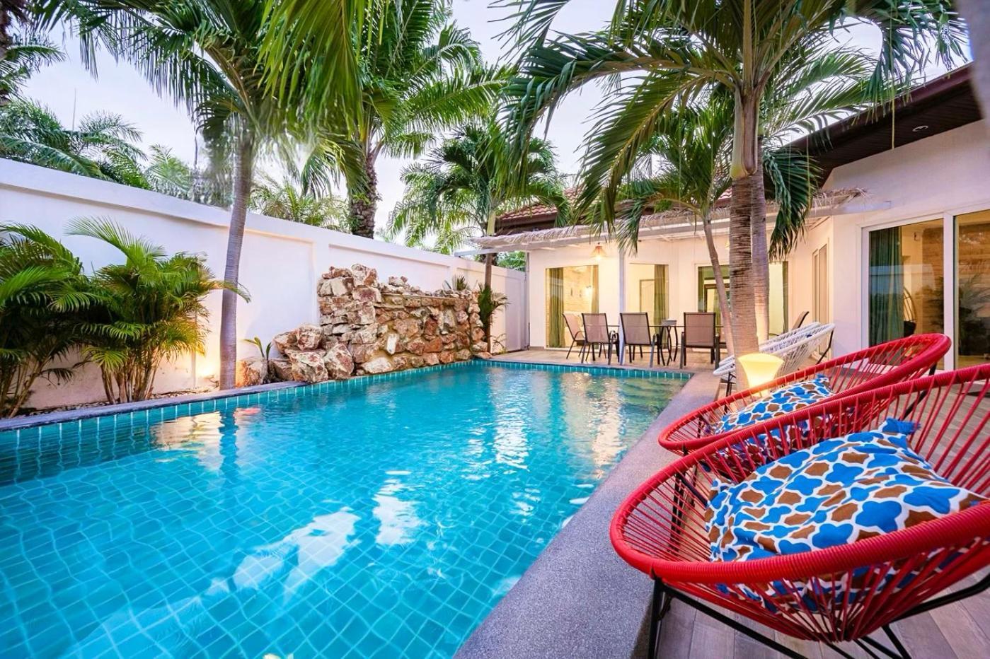 Majestic Residence Pool Villa 4 Bedrooms Private Beach باتايا المظهر الخارجي الصورة