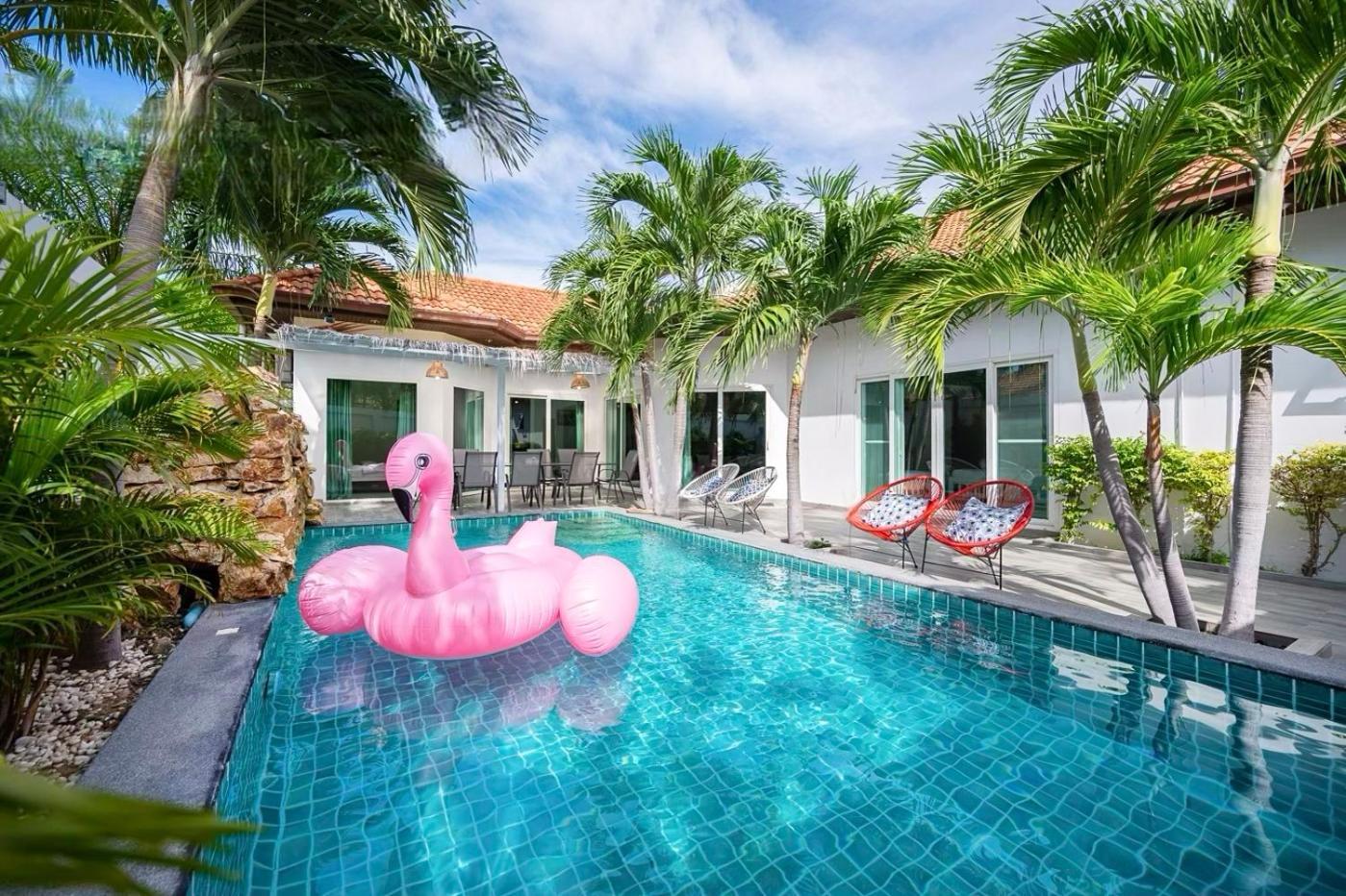 Majestic Residence Pool Villa 4 Bedrooms Private Beach باتايا المظهر الخارجي الصورة