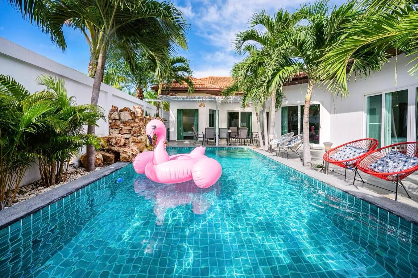 Majestic Residence Pool Villa 4 Bedrooms Private Beach باتايا المظهر الخارجي الصورة