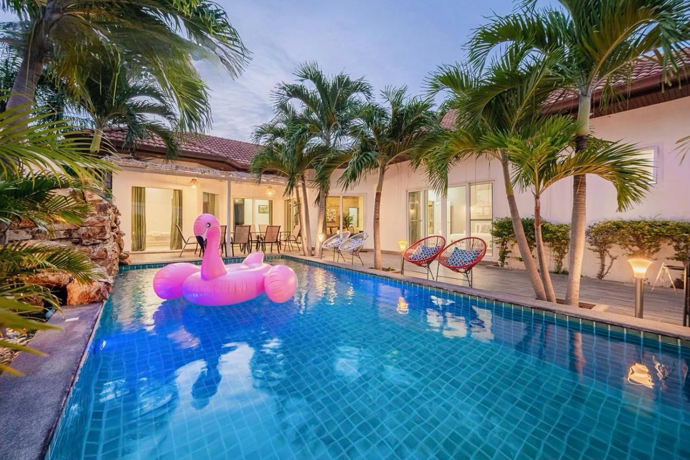 Majestic Residence Pool Villa 4 Bedrooms Private Beach باتايا المظهر الخارجي الصورة